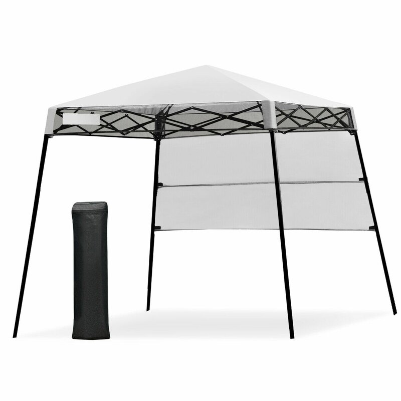 Gymax 7x7 Ft Slant Leg Popup Canopy Tent Shelter